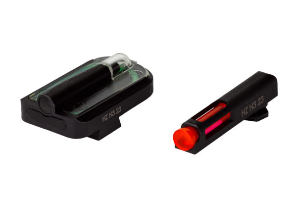 HIVIZ® FastDot H3® Tritium/Fiber-Optic Sight Set for Glock